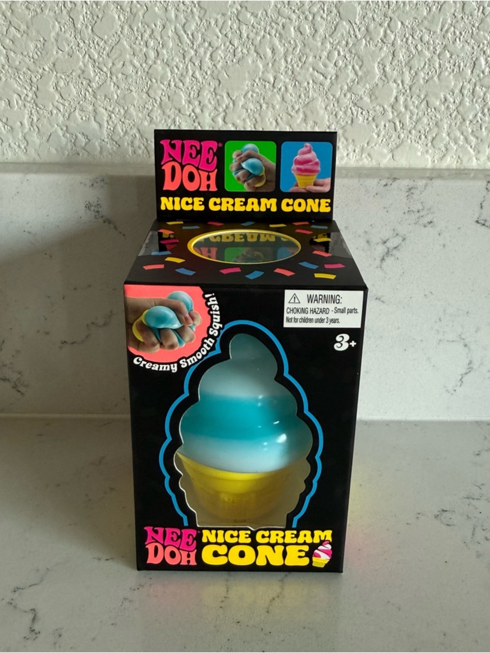 Nee Doh Nice Cream Cone Squishy Toy